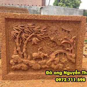 Sản phẩm chế tác từ đá ong - Thi công bởi Nguyễn Thuận