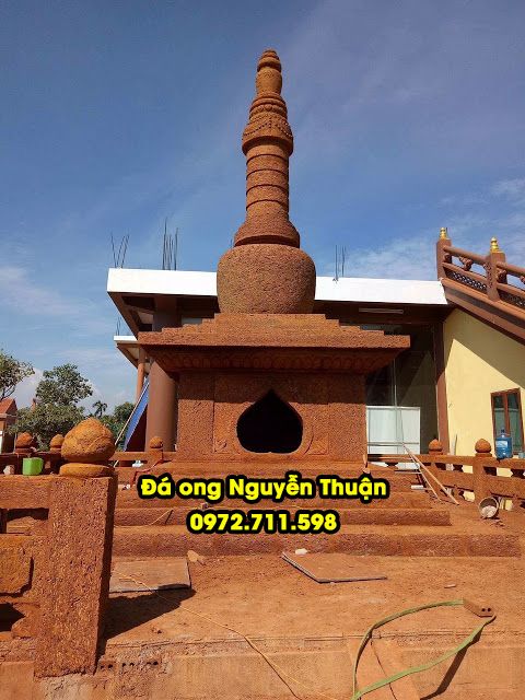 Sản phẩm chế tác từ đá ong - Thi công bởi Nguyễn Thuận
